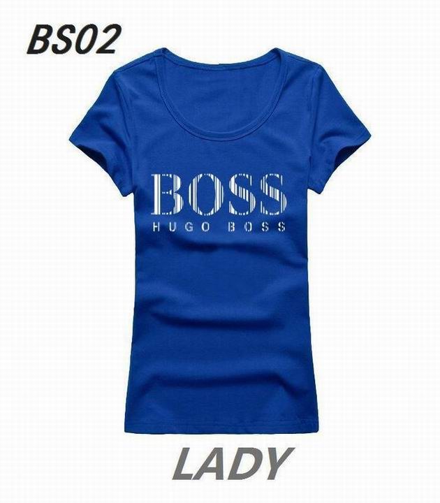 BOSS short round collar T woman S-XL-110
